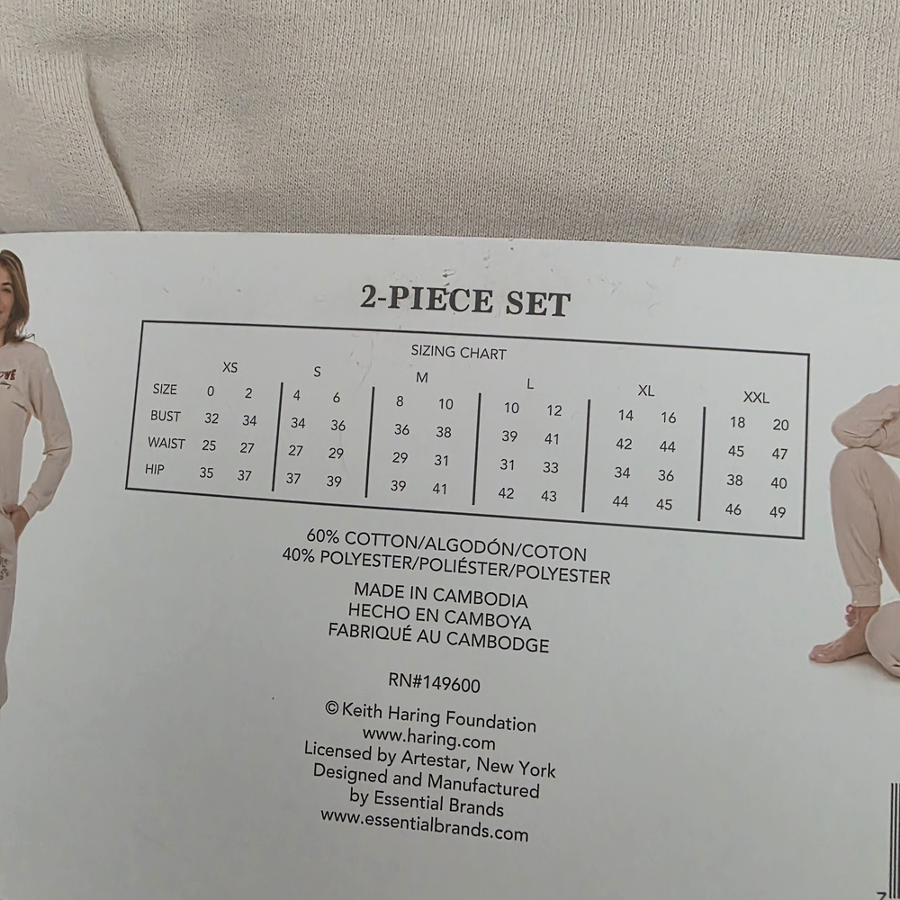 Keith Haring Ladies Lounge Set - Picture 4 of 4